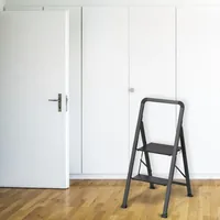 MSV Trittleiter 2 Stufen - Höhe: 85 cm - Belastbarkeit: 150 kg - Produkttyp: Trittleiter - Anzahl Stufen: 2 ×
