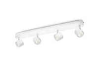 Philips Aufbauspot MyLiving Star 56244/31/16 Weiss - Leuchten Kategorie: Deckenleuchte - Betriebsart: Netzbetrieb - Lampensockel: LED fest verbaut - Farbtemperatur Kelvin: 2700 K - Gesamtleistung: 18 W - Farbwiedergabeindex CRI: 80