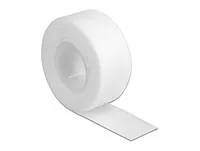 Delock Klettband 1m x 20 mm Weiss - Breite: 20 mm - Länge: 1 m - Produkttyp: Klettband - Ausstattung Kabelmanagement: Set - Wiederverwendbar - Verpackungseinheit: 1 Stück - Material: Kunststoff