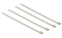 Delock Kabelbinder Edelstahl L 150 x B 4,6 mm 20 Stück