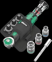 Wera Ratschen-Set 8009 Zyklop Pocket Imperial Set 2, 18-teilig - Grösse: 1/4  - 3/8  - Set: Ja