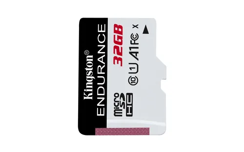 KINGSTON 32GB -  microSDXC -  Endurance -  95R/45W -  C10 -  A1 -  UHS-I -  Card Only