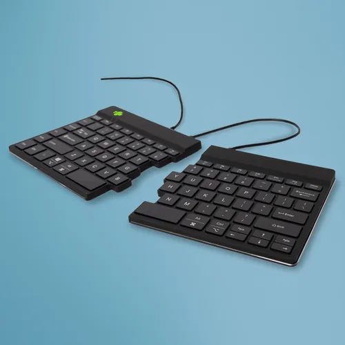 BREAK ERGONOMIC KEYBOARD QWERTY US BLACK WIRED