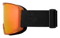 Sweet Protection Skibrille Durden RIG Reflect Goggle – Lens Topaz - Brilleneigenschaft: Kopfband - Verstellbare Passform - Brillenglasfarbe: Orange - Detailfarbe: Schwarz - Zielgruppe: Erwachsene - Form: Zylindrisch - Nachhaltigkeit: Nicht angegeben