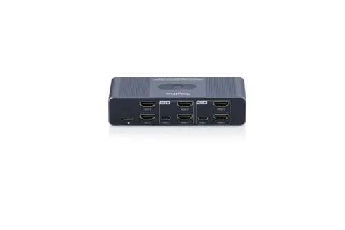 Digitus DS-12856 Tastatur/Video/Maus (KVM)-Switch Grau