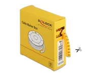 Delock Kabelkennzeichnung Nr.2. gelb, 500 Stück - Produkttyp: Kabelbeschriftung - Ausstattung Kabelmanagement: Befestigungsclip - Verpackungseinheit: 500 Stück - Material: PVC - Detailfarbe: Gelb