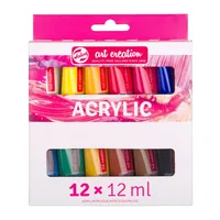 TALENS Acrylfarbe 12 x 12ml 9021812M Starterset
