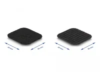 Delock Klettpad auf Rolle selbstklebend Schwarz, 3 m - Breite: 45 mm - Länge: 3 m - Ausstattung Kabelmanagement: Wiederverwendbar - Selbstklebend - Produkttyp: Klettband - Verpackungseinheit: 1 Stück - Material: Nylon - Polyester