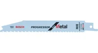 Bosch Professional Säbelsägeblatt S 123 XF Progressor for Metal, 5 Stück - Zubehörtyp: Säbelsägeblatt - Verpackungseinheit: 5 Stück - Für Material: Stahl - NE-Metall