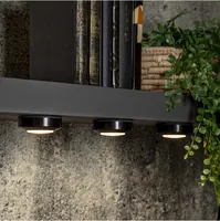 Star Trading Unterbauleuchte LED Nachtlicht, Ø 6.9 cm, Schwarz - Betriebsart: Batteriebetrieb - Gesamtleistung: 0.55 W - Dimmbar: nicht dimmbar - Lichtfarbe: Warmweiss (WW) - Zusätzliche Ausstattung: Ein/Aus-Schalter - Farbtemperatur Kelvin: 3000 K