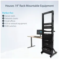 2-POST SERVER RACK - 42U OPEN FRAME RACKS