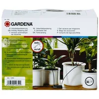 GARDENA Urlaubsbewässerung Set - Bewässerungsart: Urlaubsbewässerung - System Teil: Komplett-Set - Detailfarbe: Grau - Schwarz