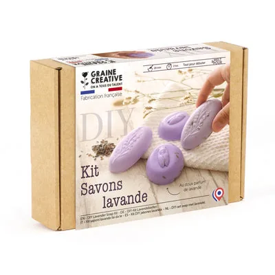 Graine Créative Graine Créative Seifen DIY Kit Lavendel Lavendel - Volumen: 0 - Kosmetik Typ: Glycerinseife - Vegane Kosmetik: Keine Angaben - Detailfarbe: Lavendel - Violett