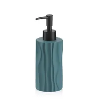 Kela Seifenspender Merida 200 ml, Petrol - Fassungsvermögen: 200 ml - USB-Schnittstelle: Nein - Detailfarbe: Petrol - Wandmontage: Nein - Sensor-Technik: Nein