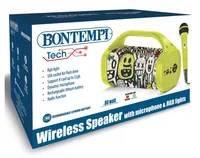 Bontempi Musikinstrument Wireless Lautsprecher mit Mikrofon 80W - Produkttyp: Lautsprecher - Altersempfehlung ab: 5 Jahren - Nachhaltigkeit: Nicht angegeben