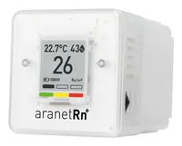 Aranet Radon PLUS HOME Sensor, Bluetooth - Anwendungsbereich: Luftfeuchtigkeitsmessung - Radondetektor - Temperaturmessung - Typ: Luftgütemonitor - Detailfarbe: Weiss