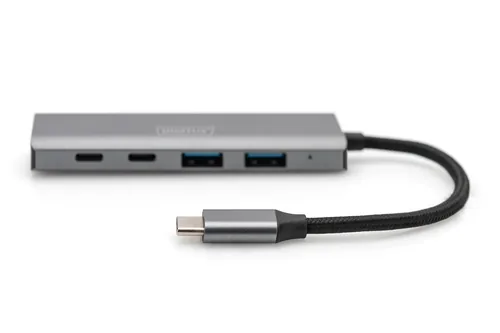 USB-C 4 PORT HUB 2X USB A + 2X USB-C
