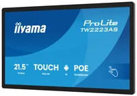 iiyama Touch Display ProLite TW2223AS-B3P Projiziert-kapazitiv - Energieeffizienzklasse: Keine - Detailfarbe: Schwarz - Bildschirmdiagonale in Zoll: 21.5 - Auflösung: 1920 x 1080 (Full HD) - Schnittstellen: 3.5 mm Klinke - Bluetooth - HDMI - RJ-45 (LAN)