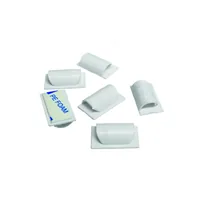 STEFFEN Kabelhalter D-Line Tidy 6 Stück - Ausstattung Kabelmanagement: Selbstklebend - Produkttyp: Kabel-Clip - Verpackungseinheit: 6 Stück - Material: Kunststoff - Detailfarbe: Weiss