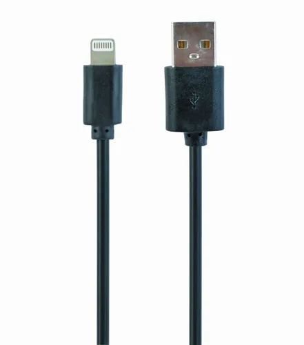 Gembird CC-USB2-AMLM-1M lightning cable Black