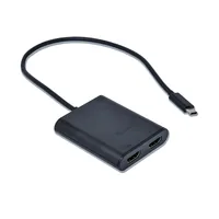I-TEC USB C to Dual HDMI Port VideoAdapter 2x HDMI Port 4K Ultra HD compatible with Thunderbolt 3