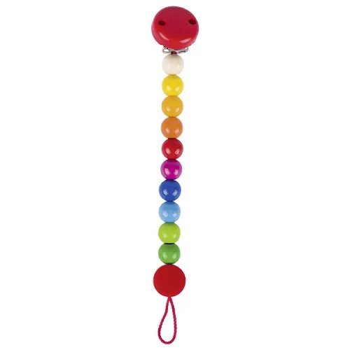Goki Nuggikette Regenbogen - Detailfarbe: Mehrfarbig