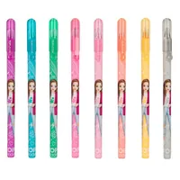 Topmodel Glitzerstift Top Model 8 Stifte, Mehrfarbig - Strichstärke: 0.6 mm - Set: Ja - Verpackungseinheit: 8 Stück - Eigenschaft-Stift: Glitzer - Anwender: Kinder - Kreativbedarf - Fasermaler & Fineliner Art: Glitzerstift