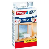 tesa Fliegengitter Insect Stop Comfort Fenster weiss, 1.2 x 2.4 m - Produkttyp: Fliegengitter Fenster - Breite: 120 cm - UV Schutz: Nein - Für Schädling: Fluginsekten - Länge: 240 cm