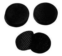 HobbyFun Klettverschluss 2 cm Rund Schwarz 20 Stück - Verpackungseinheit: 20 Stück - Detailfarbe: Schwarz - Produkttyp: Klettverschluss