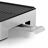 WMF Tischgrill Lono Quadro - Eingangsspannung: 220/240 V - Ausstattung: Antihaftbeschichtung - Fettauffangschale - Leistung: 1250 W
