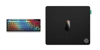 Steel Series Gaming-Mausmatte QcK Performance L – Balance Schwarz - Tiefe: 420 mm - Breite: 490 mm - Detailfarbe: Schwarz - Form: Eckig - Höhe: 3.5 mm - Handgelenkauflage: Nein