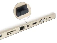 Delock Staubschutz Mini DP f mit Griff 10 Stk. Schw. - Kabeltyp: Adapter - Videoanschluss Seite A: Mini-DisplayPort - Videoanschluss Seite B: Keiner