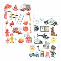 Papierdrachen Tattoo Set Berufe - Kategorie: Tattoo - Altersempfehlung ab: 3 Jahren