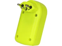 Max Hauri Abzweigstecker maxADAPTturn, 2 x Typ 13, Drehbar 320° - Detailfarbe: Gelb - Schalter: Nein - Steckdosenanzahl: 2 - Ausstattung: Berührungsschutz - drehbar 320° - Kinderschutz: Nein