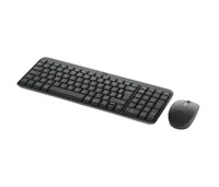 Logitech MK250 kabellos Bluetooth LE Set Französisch - Graphite