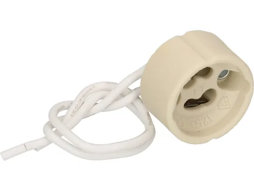 Max Hauri Lampenfassung GU10/GZ10/PTFE Länge: 150 mm - Zubehörtyp: Lampenfassung