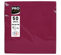 PRONAPPE SV622007I Paper Burgundy 50 pc(s)