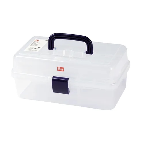 Prym 612725 sewing & yarn supplies storage Sewing box Transparent Plastic