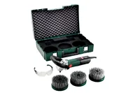 Metabo Winkelschleifer PE 15-25 Set - Scheibendurchmesser: 180 mm - Drehzahlregulierung: Ja - Ausstattung: Ohne Zubehör - Leerlaufdrehzahl: 2500 rpm - Produktkategorie: Winkelschleifer - Werkzeugaufnahme: M14