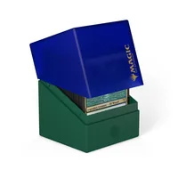 Ultimate Guard Kartenbox Boulder 100+ Guild Summit Simic - Zubehörtyp: Kartenbox - Themenwelt: Guild Summit - Altersempfehlung ab: 8 Jahren - Detailfarbe: Dunkelgrün - Royal Blue