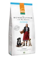 defu Trockenfutter Junior Bio Geflügel, 3 kg - Tierbedürfnis: Kein besonderes Bedürfnis - Geschmacksrichtung: Geflügel - Zertifikate: EU BIO - Fleischsorte: Geflügel - Futtereigenschaft: Ohne künstliche Zusätze - Bio - Ohne Zuckerzusatz - Produkttyp: Alle