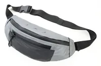 TROIKA REFLACTIVE BAG waist bag Nylon, Polyester Grey