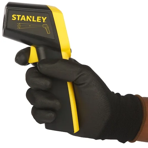 Stanley Infrarot-Messgerät STHT0-77365 - Anwendungsbereich: Bauwesen - Elektrotechnik - Temperaturmessung - Typ: Infrarot-Messgerät - Detailfarbe: Gelb - Schwarz