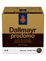 Nescafé Kaffeekapseln Dolce Gusto Dallmayr Prodomo 16 Stück - Entkoffeiniert: Nein - Produktionsland: Europa - Packungsgrösse: 16 Stück - Geschmacksrichtung: Keine - Getränkeart: Lungo - Kaffeeart: NESCAFÉ Dolce Gusto