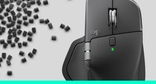 Logitech Maus MX Master 4 for Business - Maus-Typ: Business - Bedienungsseite: Rechtshänder - Maus Features: Logi Bolt-Empfänger - Detailfarbe: Graphit - Schnittstelle: Bluetooth - Verbindungsart: Kabellos