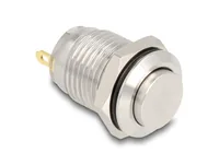 DeLOCK 20983 push-button panel Silver