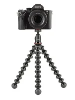 Joby Stativ GorillaPod 1K mit Kugelkopf - Höhenverstellbar: Nein - Detailfarbe: Schwarz - Material: Acrylnitril-Butadien-Styrol (ABS) - Stahl - Aluminium - Polypropylen (PP) - Stativ-Bauart: Dreibeinstativ - Stativgewinde: 1/4'' - Stativ-Ausstattung: 3-Ac