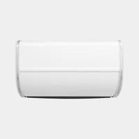 Brabantia Klappbrotkasten Front rund, weiss, medium