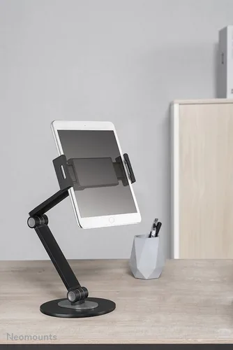 NEOMOUNTS Standfuss DS15-550BL1 - Eigenschaften: Neigbar - Drehbar - Schwenkbar - Bildschirmdiagonale: 12.9  - Detailfarbe: Schwarz - Tablet Kompatibilität: Universal