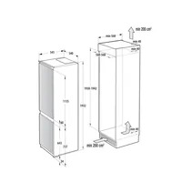 Gorenje NRKI519E41 Da incasso 284 L Bianco